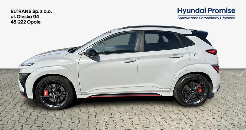 Hyundai Kona cena 143900 przebieg: 28500, rok produkcji 2022 z Kłecko małe 352